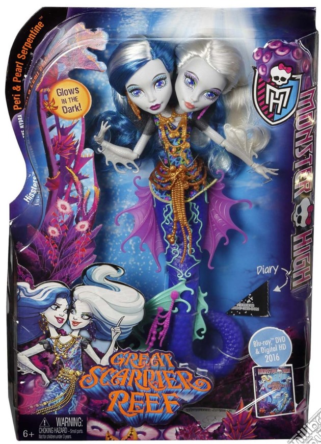 Mattel DHB47 - Monster High - Peri And Pearl Serpentine gioco di Mattel