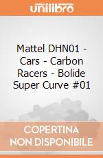 Mattel DHN01 - Cars - Carbon Racers - Bolide Super Curve #01 gioco di Mattel