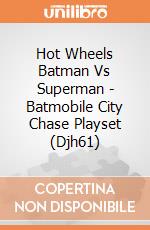 Hot Wheels Batman Vs Superman - Batmobile City Chase Playset (Djh61) gioco di Mattel