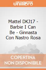 Mattel DKJ17 - Barbie I Can Be - Ginnasta Con Nastro Rosa gioco di Mattel