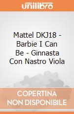 Mattel DKJ18 - Barbie I Can Be - Ginnasta Con Nastro Viola gioco di Mattel