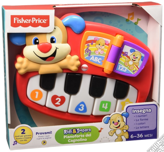 Mattel DLD22 - Fisher Price - Pianoforte Del Cagnolino gioco di Fisher Price