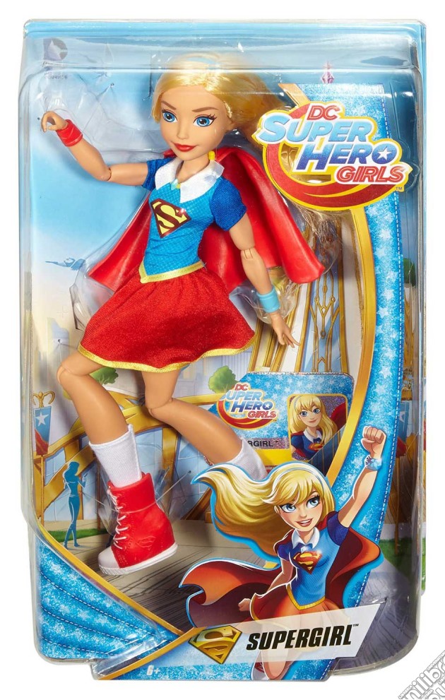 Mattel DLT63 - Dc Super Hero Girls - Action Doll 30 Cm Supergirl gioco