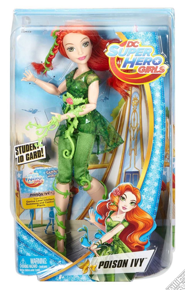 Mattel DLT67 - Dc Super Hero Girls - Action Doll 30 Cm Poison Ivy gioco
