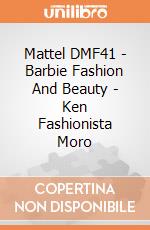Mattel DMF41 - Barbie Fashion And Beauty - Ken Fashionista Moro gioco