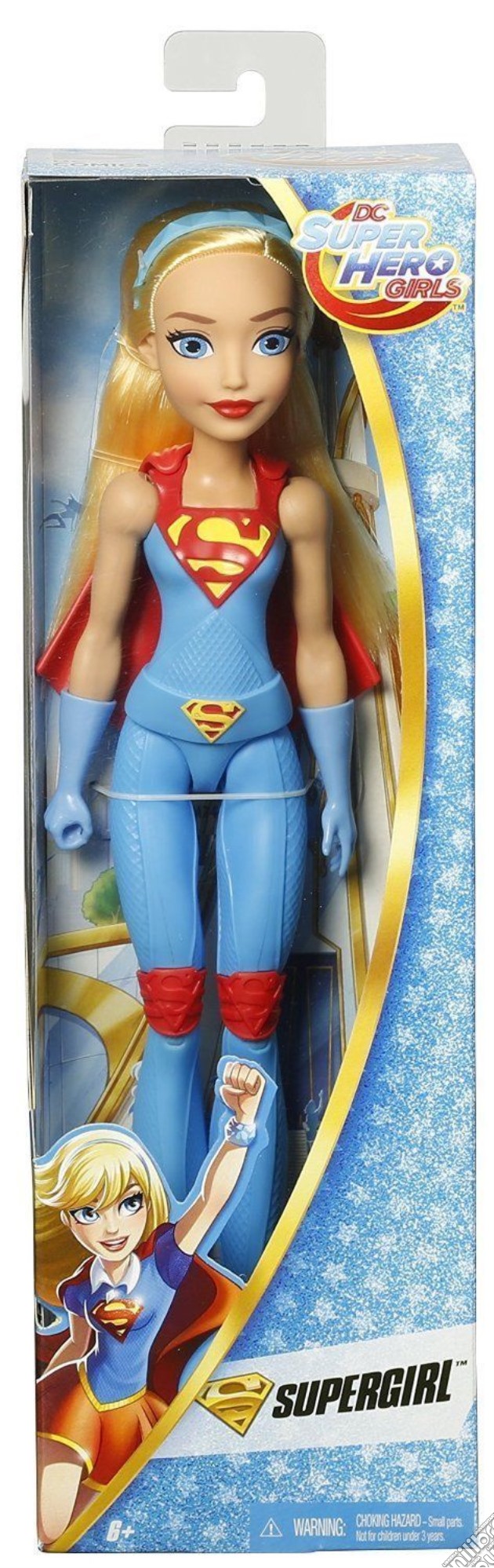 Mattel DMM25 - Dc Super Hero Girls - Basic Figure 30 Cm Supergirl gioco