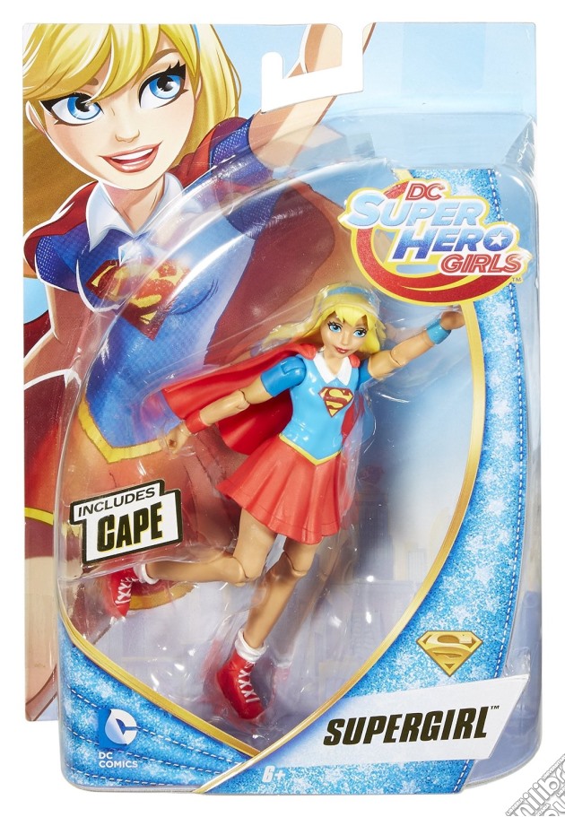Mattel DMM34 - Dc Super Hero Girls - Small Doll 15 Cm Supergirl gioco