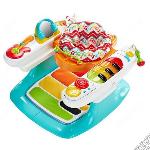 Mattel DMR09 - Fisher Price - Baby Gear - Baby Piano Tante Attivita' 4 In 1 gioco di Fisher Price
