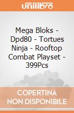 Mega Bloks - Dpd80 - Tortues Ninja - Rooftop Combat Playset - 399Pcs gioco