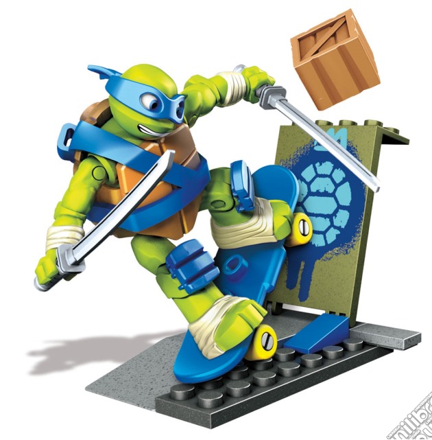 Mega Bloks - Teenage Mutant Ninja Turtles - Skate Training Leo gioco di Mega Bloks