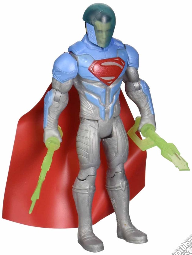 Figure Batman vs Superm. Kryptonite 15cm gioco di FIGU