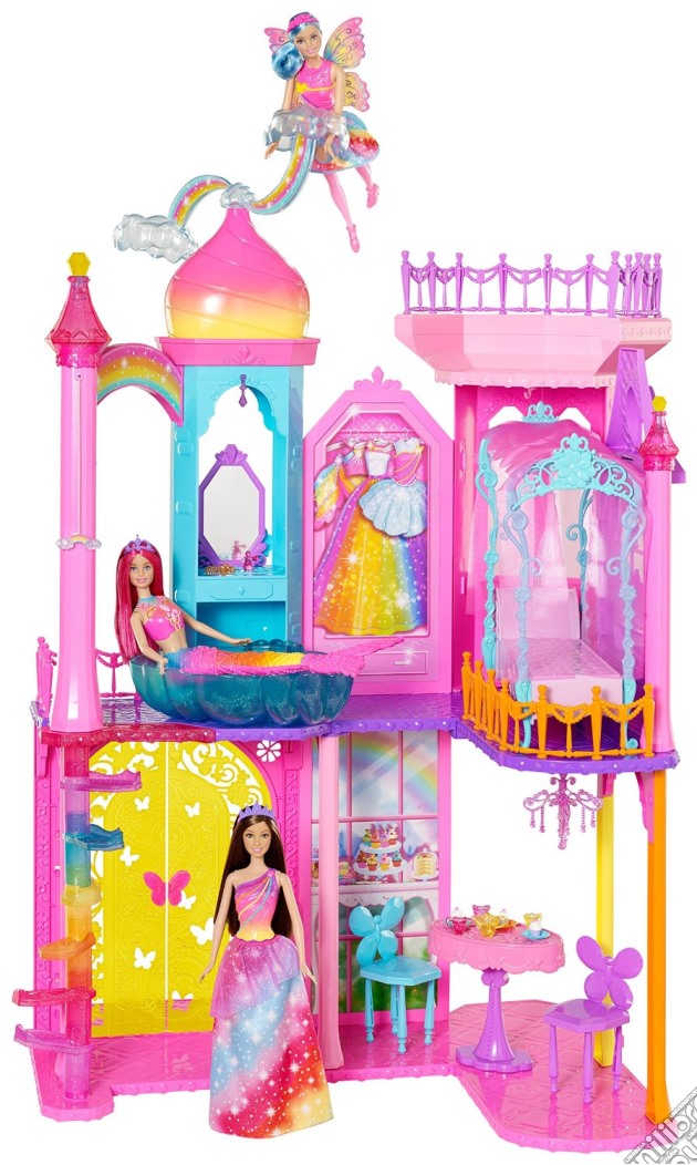 Mattel DPY39 - Barbie Fairytale - Castello Arcobaleno gioco