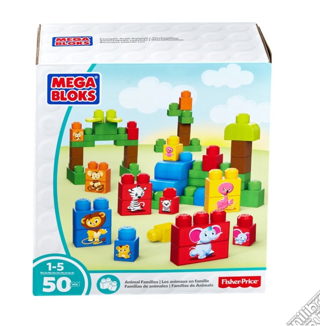 Mega Bloks DPY43 - First Builders - Famiglie Animaletti gioco