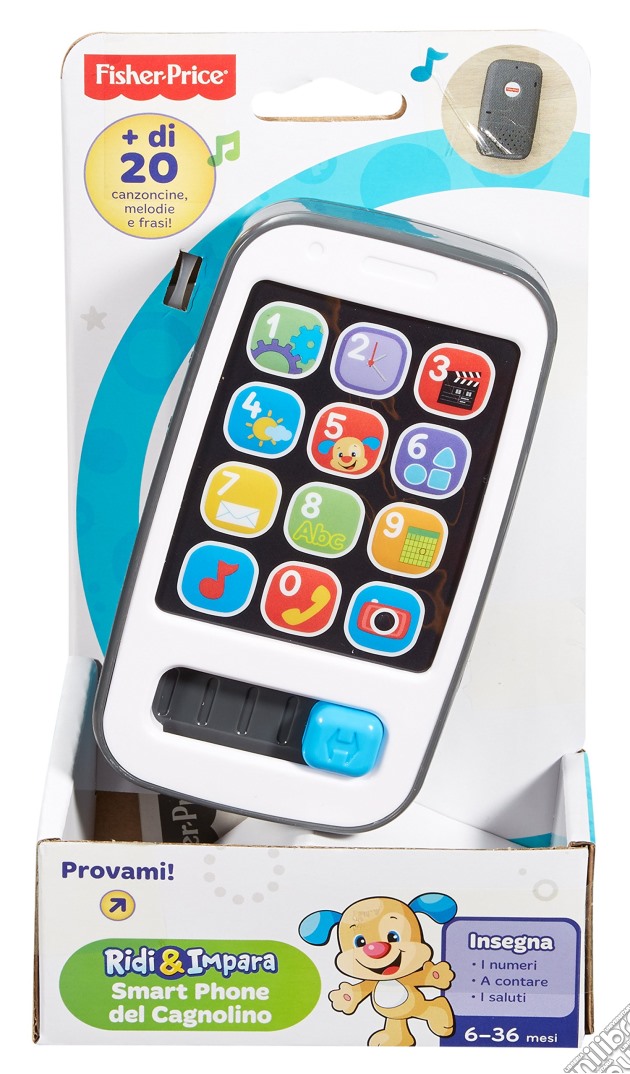 Mattel DTM57 - Fisher Price - Smart Phone Del Cagnolino gioco di Fisher Price