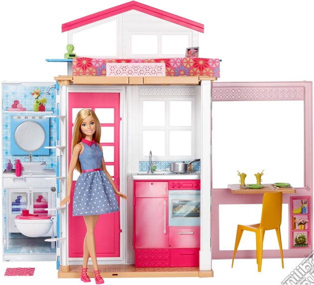 Barbie Casa componibile+Barbie gioco di BAM