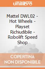 Mattel DWL02 - Hot Wheels - Playset Richiudibile - Robolift Speed Shop gioco di Hot Wheels