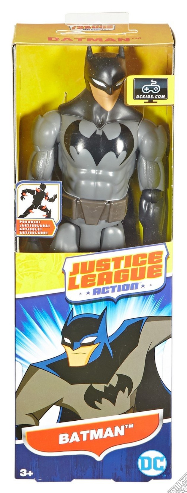 Mattel DWM49 - Justice League Action - Personaggio Base 30 Cm - Batman gioco di Mattel