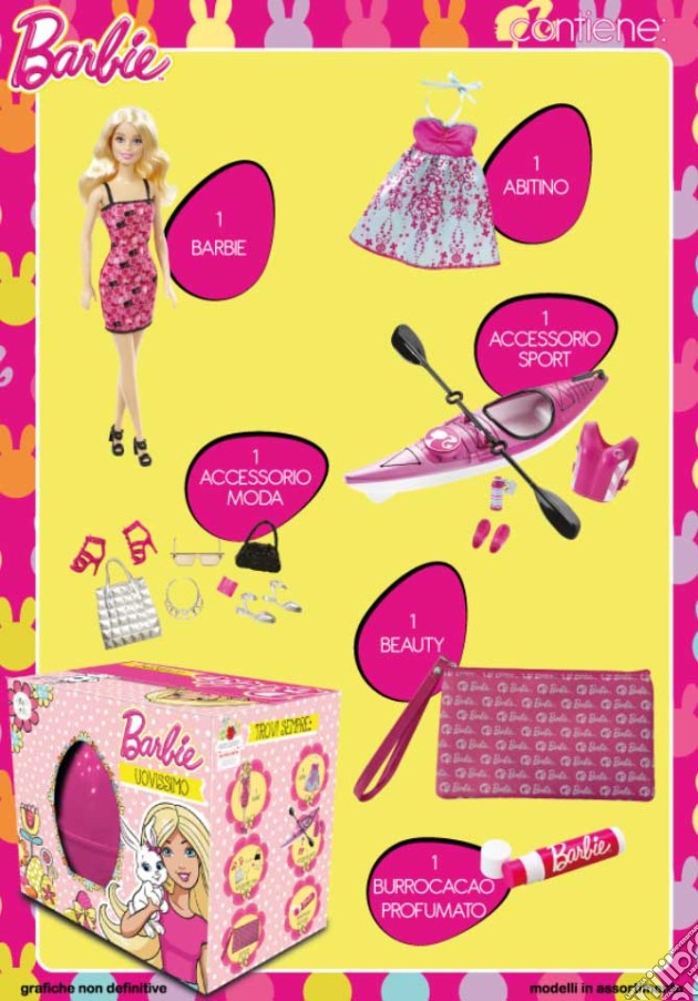 Barbie - Uovissimo 2016 gioco di Mattel