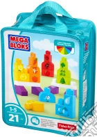 Mega Bloks DXH33 - First Builders - Sacca Costruisci E Impara - Colori gioco di Mega Bloks