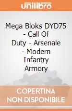 Mega Bloks DYD75 - Call Of Duty - Arsenale - Modern Infantry Armory gioco di Mega Bloks