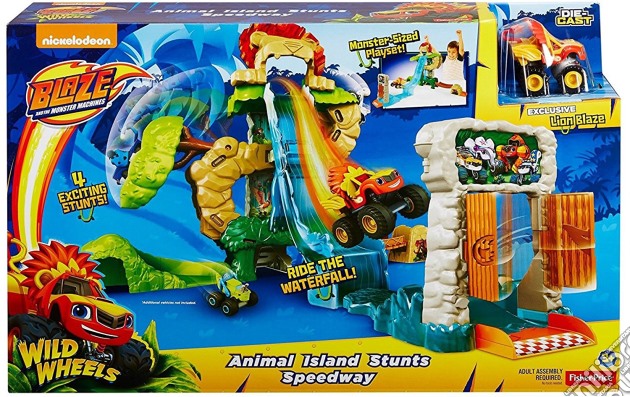 Mattel DYN42 - Blaze - Isola Degli Animali gioco di Fisher Price