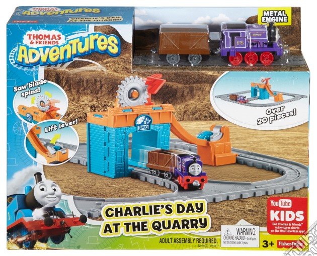 Mattel FBC59 - Il Trenino Thomas - Adventures - Charlie Alla Miniera gioco di Fisher Price