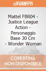 Mattel FBR04 - Justice League Action - Personaggio Base 30 Cm - Wonder Woman gioco di Mattel