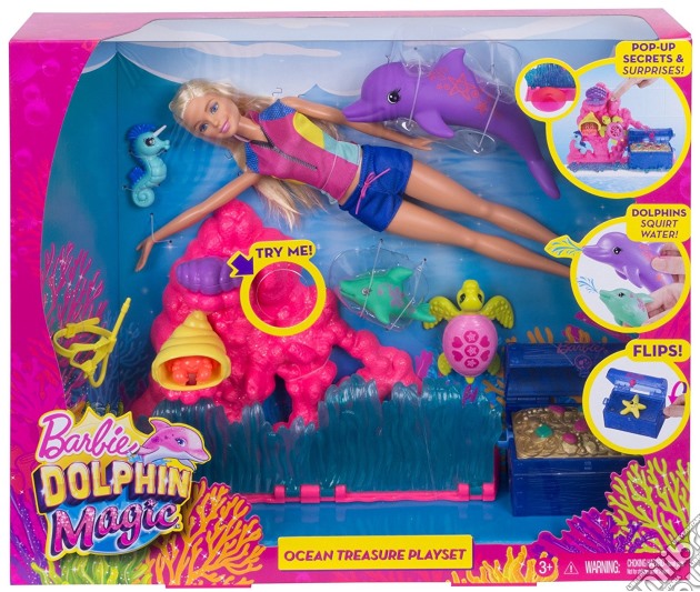 Mattel FCJ29 - Barbie - Magia Del Delfino - Playset Mare gioco di Mattel