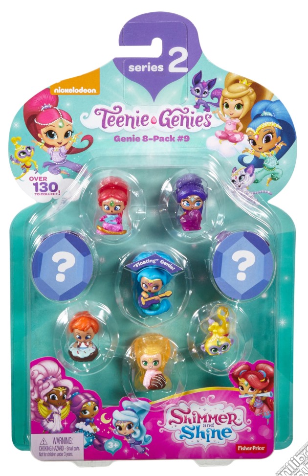 Mattel FCY67 - Shimmer And Shine - Teenie Genies - Geniette A Sorpresa - Serie 2 - Multi Pack C gioco