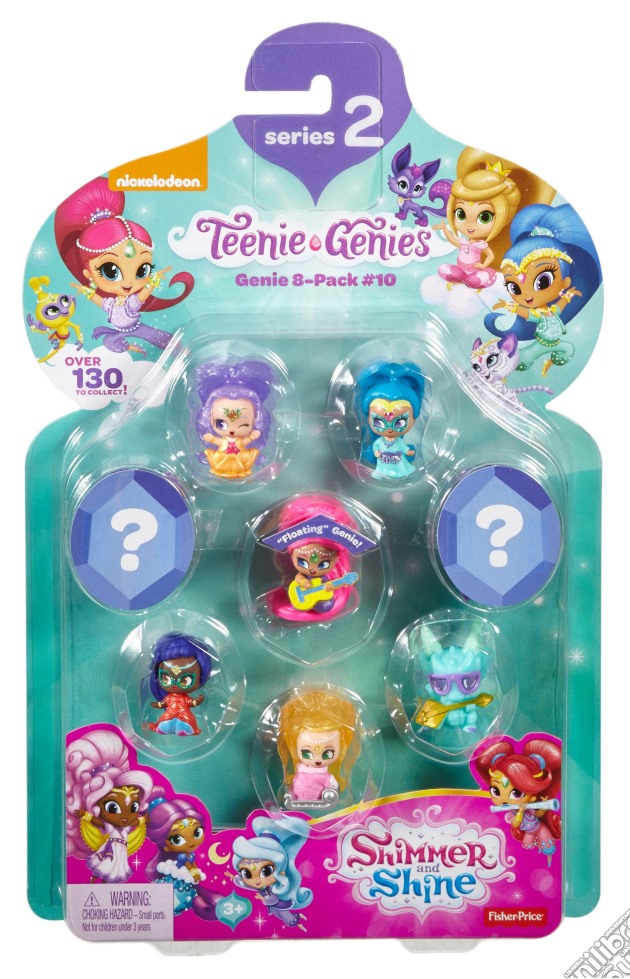 Mattel FCY68 - Shimmer And Shine - Teenie Genies - Geniette A Sorpresa - Serie 2 - Multi Pack D gioco