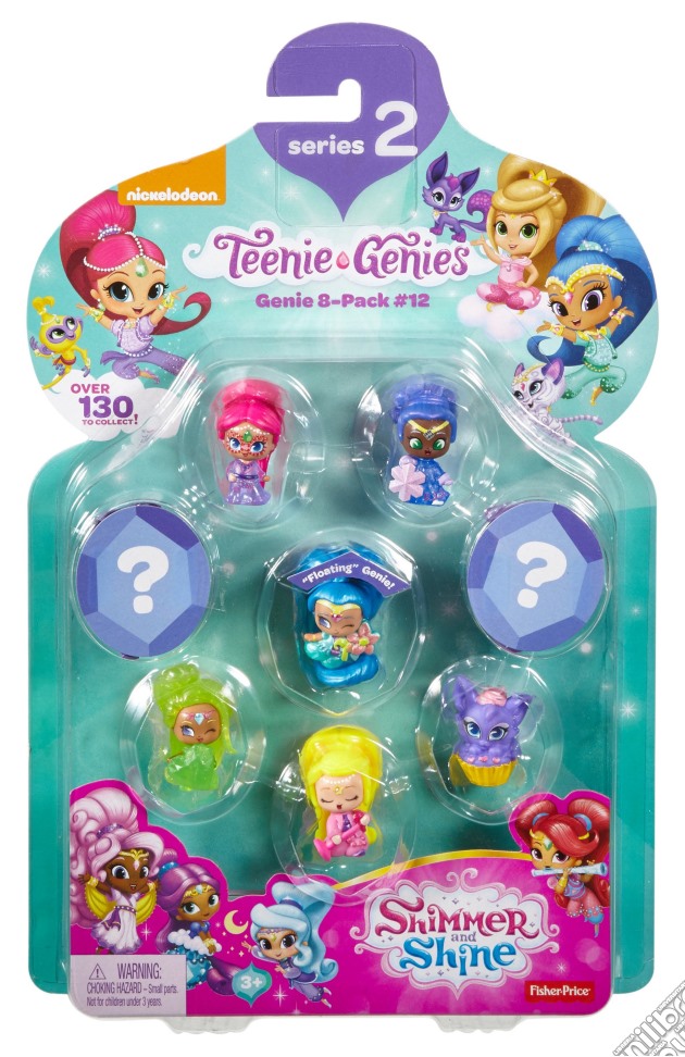 Mattel FCY70 - Shimmer And Shine - Teenie Genies - Geniette A Sorpresa - Serie 2 - Multi Pack F gioco