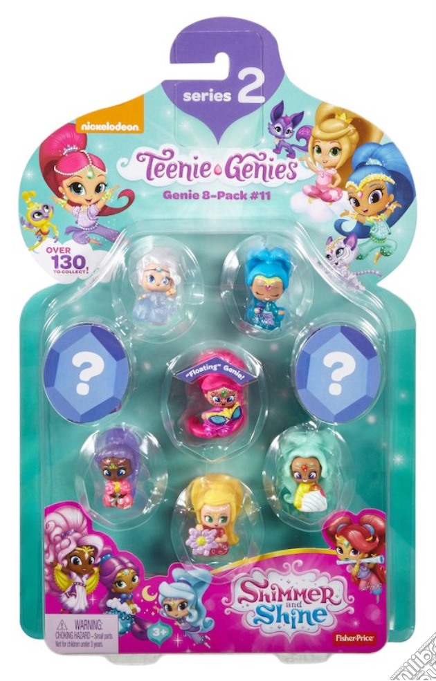 Mattel FCY69 - Shimmer And Shine - Teenie Genies - Geniette A Sorpresa - Serie 2 - Multi Pack E gioco