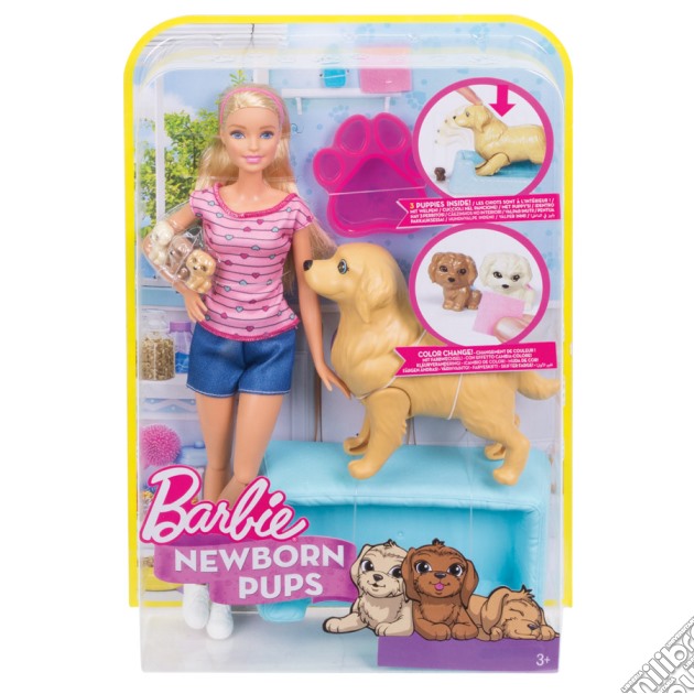 Mattel FDD43 - Barbie - Cuccioli Appena Nati gioco di Mattel