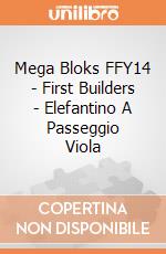 Mega Bloks FFY14 - First Builders - Elefantino A Passeggio Viola gioco di Mega Bloks