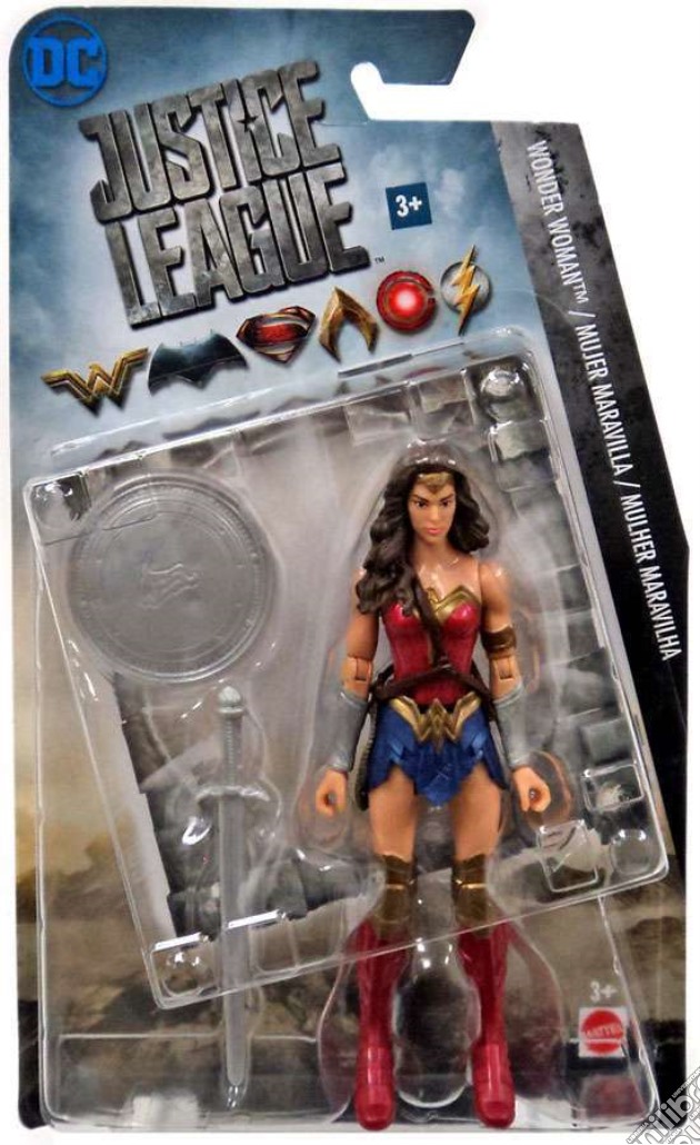 Mattel FGG63 - Justice League - Action Figure 15 Cm - Wonder Woman gioco di Mattel