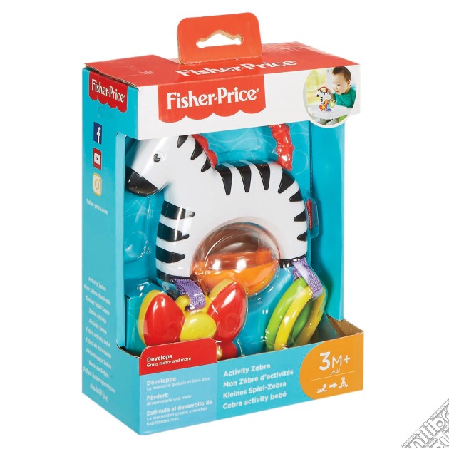 Mattel FGJ11 - Fisher Price - Zebra Attivita' gioco di Fisher Price