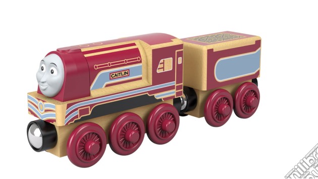 Mattel FHM47 - Il Trenino Thomas - Wooden Railway - Caitlin gioco di Fisher Price