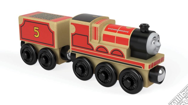 Mattel FHM40 - Il Trenino Thomas - Wooden Railway - James gioco di Fisher Price