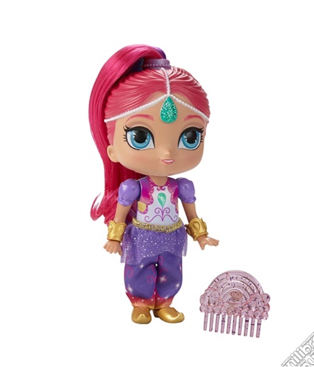 Mattel FHN25 - Shimmer And Shine - Bambola 15 Cm Capelli Lunghi - Rainbow Shimmer gioco di Fisher Price