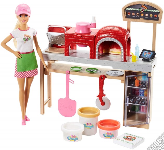 Barbie: Mattel - Fairytale - Barbie Pizza Chef Playset gioco di Mattel