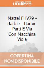 Mattel FHV79 - Barbie - Barbie Parti E Via Con Macchina Viola gioco di Mattel