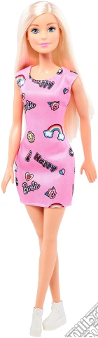 Mattel FJF13 - Barbie - Fashion And Beauty - Barbie Trendy Bionda Con Vestito Rosa giochi