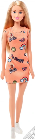 Mattel FJF14 - Barbie - Fashion And Beauty - Barbie Trendy Con Vestito Salmone giochi