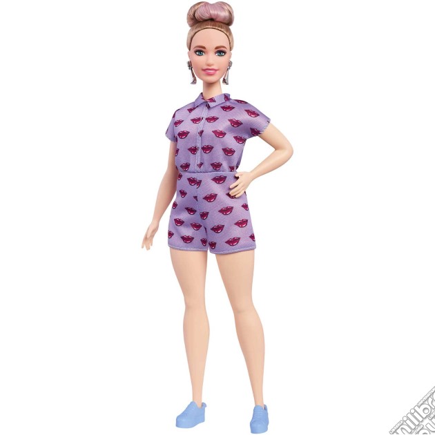 Mattel FJF40 - Barbie - Fashionistas - 75 Lips Are Poppin' Curvy gioco di Mattel