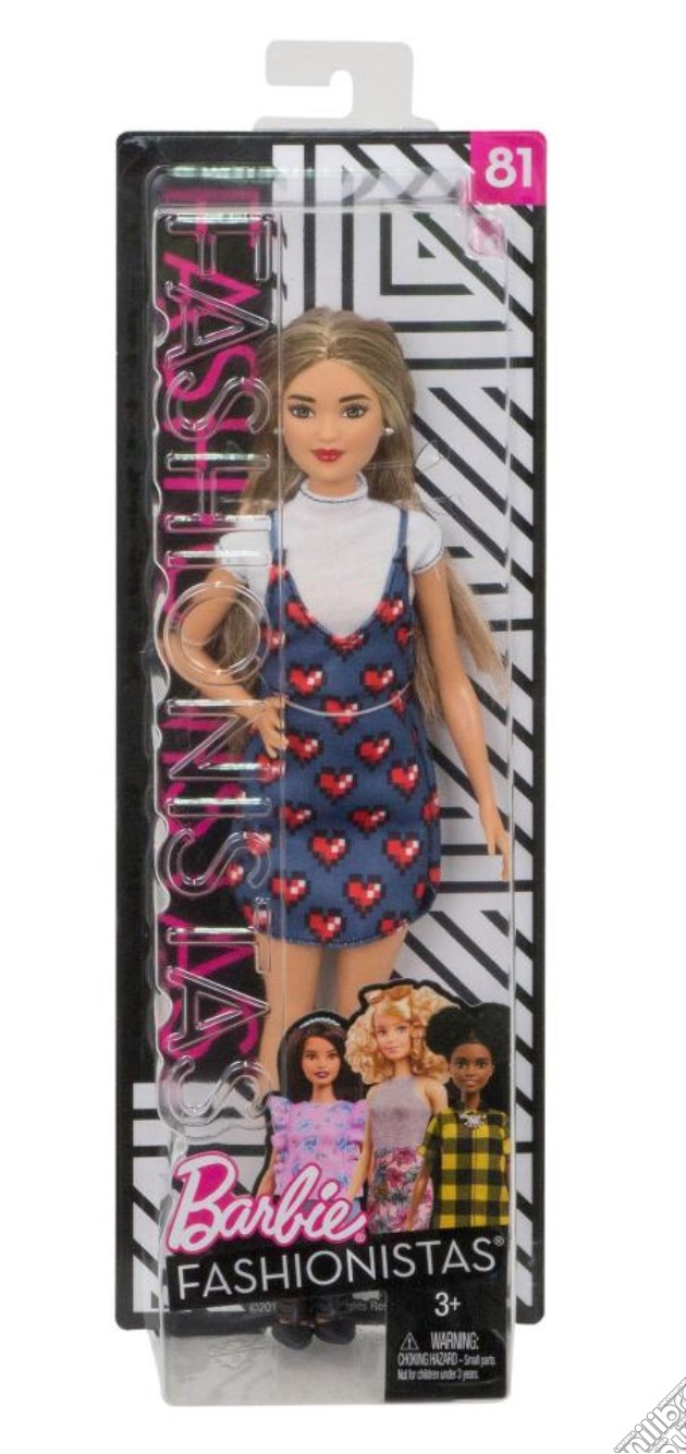 Mattel FJF46 - Barbie - Fashionistas - 81 Wear Your Heart Petite gioco di Mattel