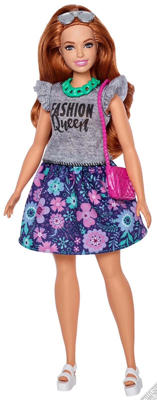 Mattel FJF69 - Barbie - Fashion And Beauty - Barbie Fashionista + Accessori/Vestiti Moda - Rainbow Rave gioco di Mattel