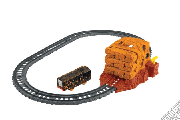 Mattel FJK24 - Il Trenino Thomas - Trackmaster - Esplosione Nella Miniera gioco di Fisher Price