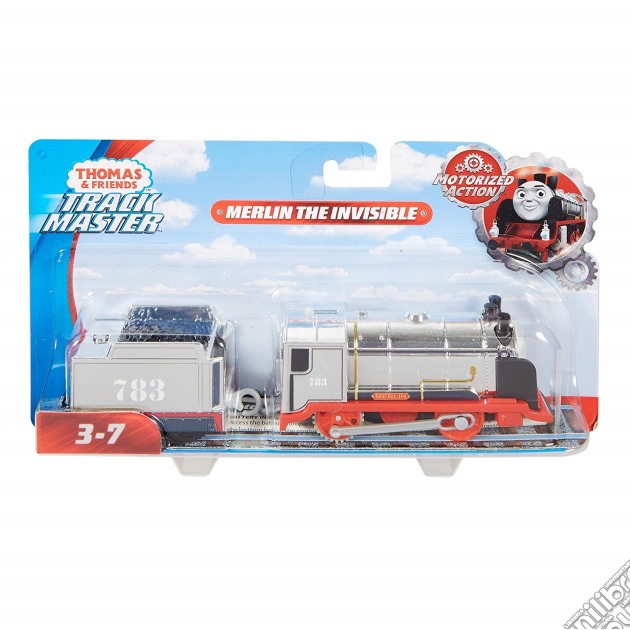 Mattel FJK58 - Il Trenino Thomas - Track Master - Grandi Amici - Merlin Sperimentale gioco di Fisher Price