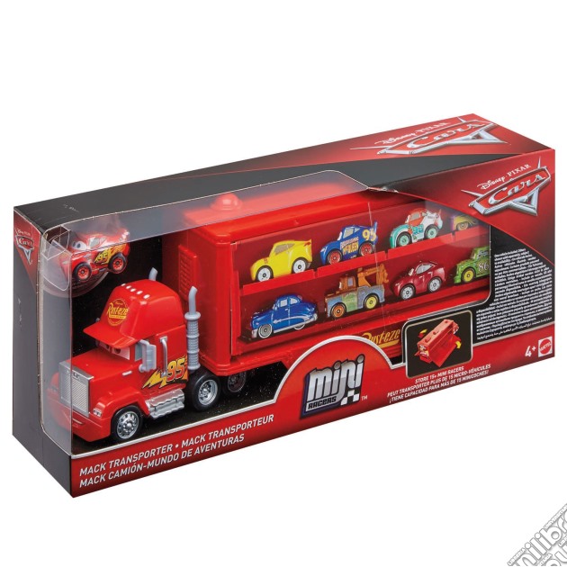 Mattel FLG70 - Cars - Mack Mini Trasportatore Mini Racers gioco di Mattel