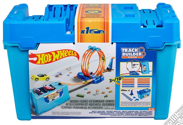 Hot Wheels Track Builder Box Ass. gioco di MOD